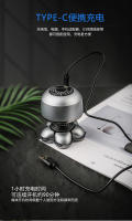 Maquinilla de afeitar eléctrica multifuncional, maquinilla de afeitar recargable para hombres, pantalla digital, cabeza calva, lavado de todo el cuerpo, cuchillo de barba, enviar novio, enviar ancianos, buen ayudante - details 7