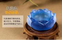 Lámpara de cristal colorido con mantequilla de loto, producto étnico tibetano, juego de 7 lámparas de luz perpetua - details 10
