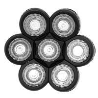 Afeitadora Eléctrica 5 en 1 7D para Hombres con Pantalla LED Impermeable Batería Recargable Máquina para Afeitar Cabezas Secas y Húmedas - details 9