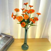 Ramos de girasol, margaritas pequeñas, 21 cabezas de flores artificiales para decoración del hogar y bodas, bricolaje - details 6