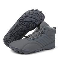 Botas de nieve para hombres y mujeres de terciopelo de invierno engrosado caliente al aire libre montañismo vadeando zapatos de algodón de cinco dedos zapatos especiales de montañismo para hombres y mujeres - details 0