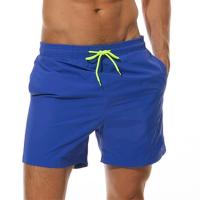 Pantalones cortos de playa de secado rápido para hombre, lona impermeable, transpirable, de alta elasticidad, estilo informal de cintura media - details 5