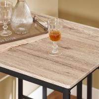 Conjunto Mesa Alta de Bar y 4 Taburetes Muebles Bar Comedor - details 7