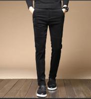 Pantalones de Veludo Cálidos de Invierno Moda de Negocios Casuales para Hombres Tela Elástica - details 14