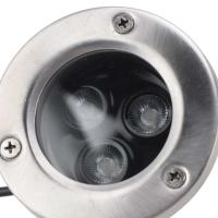 Luz de buceo de acero inoxidable IP68 para estanque LED de 3W, impermeable, ahorro de energía, fuente, piscina subacuática - details 4