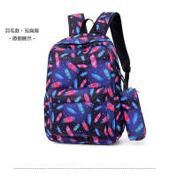 OKKID Set de Mochila Escolar para Niñas 3pcs Bolsa de Animal de Gato Adecuado para Edades 7-12 - details 11