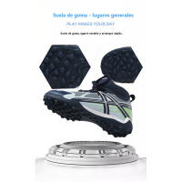 Zapatos para niños Nuevo botón giratorio Zapatos de fútbol para niños Niño - details 10