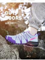 Zapatos de Senderismo Transpirables Ligeros para Mujer Pisa Firme en la Montaña con Crampones Antideslizantes - details 8