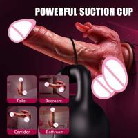 Leten Realista Dildo Vibrador Doble Penetración Anal G-Spot Fulguramiento para Masturbación Adulta de Mujeres Juguetes Sensuales de Salud - details 4