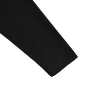 Camisa de manga larga para hombre, top ajustado con cuello alto, color sólido, terciopelo - details 13