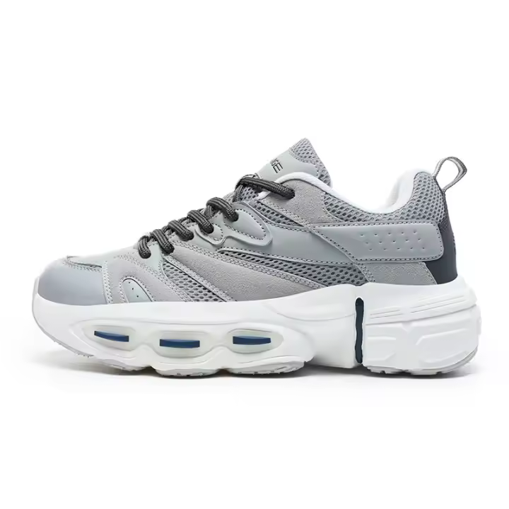 Zapatos coloridos de moda versátiles de explosión de tendencia cálida densa gruesa de cuero genuino para hombres - 1
