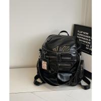 Nueva Mochila Con Cremallera Multibolsillo Para Estudiantes Universitarios, Mochila Escolar De Nicho, Mochila Locomotora De Tendencia Para Mujeres - details 5