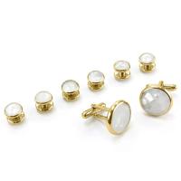 Ujoy, juego de gemelos con alfiler, fraco, invitados minimalistas a regalos de boda, gemelos para camisa de hombre, regalos para padres y maridos - details 12
