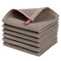 Toallas De Cocina De Algodón Puro 100% Tejidas a La Moda Del Encaje Ultra Suaves Absorbentes Y Secado Rápido Tamaño 12x12 Pulgadas Pack De 6 - details 10