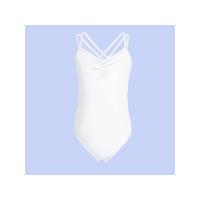 Leotardo de Ballet para Niñas Vestido de Baile de Gimnasia Cruzado en Espalda - details 3