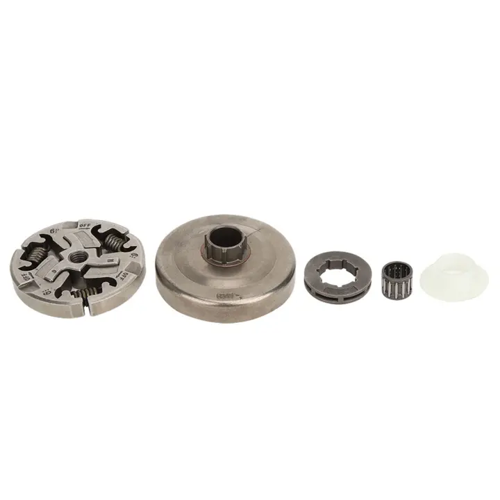 Kit de piñón de tambor de embrague de 3/8 pulgadas y 7 dientes apto para motosierra Husqvarna 355 357 357XP 359 EPA - 1