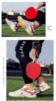 Nuevos Zapatos De Tenis De Mesa Profesionales Para Hombres Y Mujeres, Bádminton Antideslizantes Para Parejas, Zapatillas De Bádminton Ligeras Azules Y Rojas - details 11