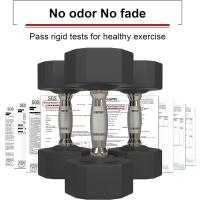 Mancuernas Hexagonales de 3 kg a 24 kg - Pesas de Acero recubiertas de Goma para musculación, Levantamiento de Pesas, Entrenamiento (Vendo par o Solo) - details 2
