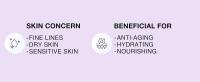 Skin Concern Beneficial for Hydrating Nourishing Moisturizing Moisturizes Well-aging Skin Troubles