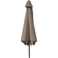 Sombrilla de Jardín Forro Anti UV 200 x 300cm. Sombrilla de Aluminio con Manivela, Toldo Rectangular para Patios y Terrazas. (Topo) - details 1