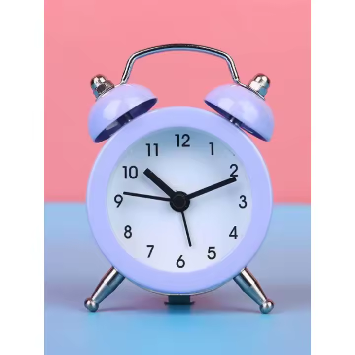 Reloj Despertador Mini Creativo de 50mm Reloj de Mesa Electrónico para Estudiantes - 1