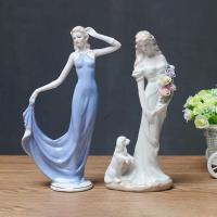 Figura de cerámica de la diosa dama, decoración del hogar, artesanía, adorno de boda - details 3