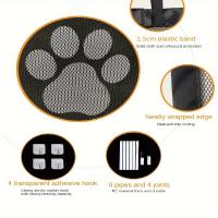 Puerta para mascotas, cerca de protección de aislamiento para mascotas, red de aislamiento para perros, cerca portátil plegable - details 11