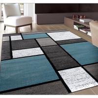 Alfombras de Salón antideslizantes, Modernas, Pelo Corto para Salón, Dormitorio, área Interior - details 11