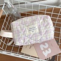 Bolso de Cosméticos Floral Vintage Pequeño, Aretes, Algodón Encajado Ideal para Viajes - details 15