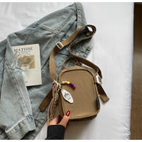 Bolso de teléfono móvil casual y simple de doble capa, bolso de mensajero, nueva moda y versátil para mujer 2025 y bolso pequeño ligero de color sólido - details 17