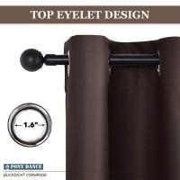 Cortinas opacas con persianas para sala de estar, cortina aislante para dormitorio, 1 pieza - details 6