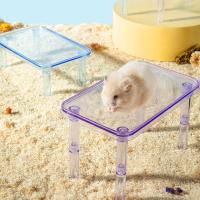 Plataforma transparente para hámster, soporte desmontable de altura ajustable para paisajismo, jaula decorativa para mascotas - details 0
