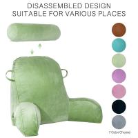 Almohada de apoyo para el cuerpo con forma de triángulo para la cabeza de la cama - details 3