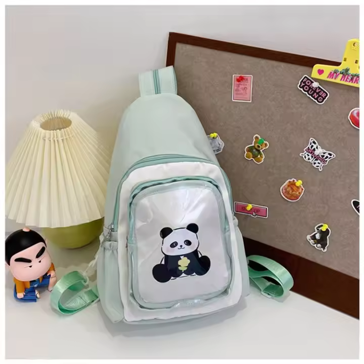 Mochila Escolar de Gran Capacidad Nylon para Interiores y Exteriores Estilo Nuevo para Estudiantes de Primaria y Secundaria - 1