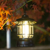 Lámpara LED Impermeable para acampar, luz regulable continua con gancho, recargable por USB - details 7