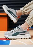 2025 nuevos zapatos deportivos casuales zapatos de los hombres de la primavera versátiles zapatos para correr niños de los hombres transpirables zapatos de moda papá zapatos - details 2