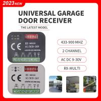 Receptor Universal para Puerta de Garaje Control Remoto Eléctrico 2 Canales Relay 300-868MHz RX MULTI AC DC 9-30V Herramienta de Mejoría del Hogar - details 0