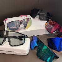 Nuevas gafas de sol deportivas para ciclismo al aire libre, a prueba de viento, para hombre y mujer, gafas de sol coloridas con montura grande - details 1