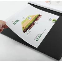 Portapapeles plegable A4 A5, color negro, con hebilla de Clip, carpeta de archivos para conferencias, almohadilla de escritura de cuero PU ultrasuave, suministros de oficina, 1 Uds. - details 21