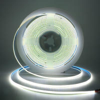 GAHADA Tira LED Ultra Delgada de COB 12V 24V 384Led/m Luces LED Flexibles para Decoración de Dormitorio Iluminación y Decoración - details 6