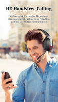 auriculares inalámbricos con Bluetooth dinámicos RGB luz LED HIFI cancelación pasiva de ruido juego entretener música auriculares con micrófono - details 2