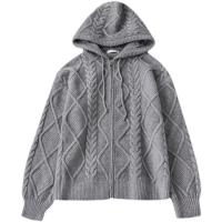 Primavera otoño suéteres con capucha para hombres cárdigans de moda prendas de punto Tops masculinos - details 0