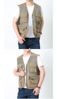 Chaqueta de malla transpirable para hombre, chaqueta deportiva sin mangas con bolsillos, ropa de verano - details 6