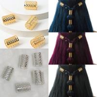 5 uds. De rastas huecas, anillo para el cabello, trenzado de cabello, Clips de Metal, cuentas para rastas, accesorios para el cabello DIY, tubos trenzados para el cabello, joyería para el cabello - details 3