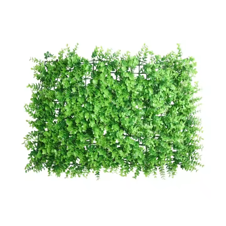 1x40x60cm verde cuadrado césped planta plástico sala de estar fondo césped artificial decoración de la pared del hogar - 1