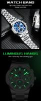 Reloj de Pulsera de Cuarzo Mini Focus Funciones de Cronómetro Luminosas Correa de Acero Inoxidable - details 8