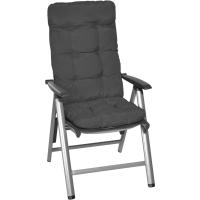 Cojín de Alto Resalto para Sillas de Terraza Relleno de Copos de Espuma Gris Grafito - details 5