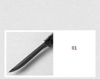 Cuchillo De Camping Al Aire Libre 1pc Cuchillo Mecánico Creativo EDC Cuchillo De Auto-Defensa Cazador Cuchillo De Acero Inoxidable - details 7
