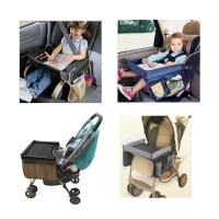 Mesa portátil de almacenamiento para coche, bandeja para aperitivos, asiento de coche para bebé, tablero de dibujo, cochecito, juguete para niños, soporte para alimentos - details 2