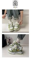Nuevo diseño de marca, zapatos de pan para hombres y mujeres, suela ancha para parejas, zapatillas gruesas Unisex, zapatos deportivos de Hip Hop 41 42 - details 5